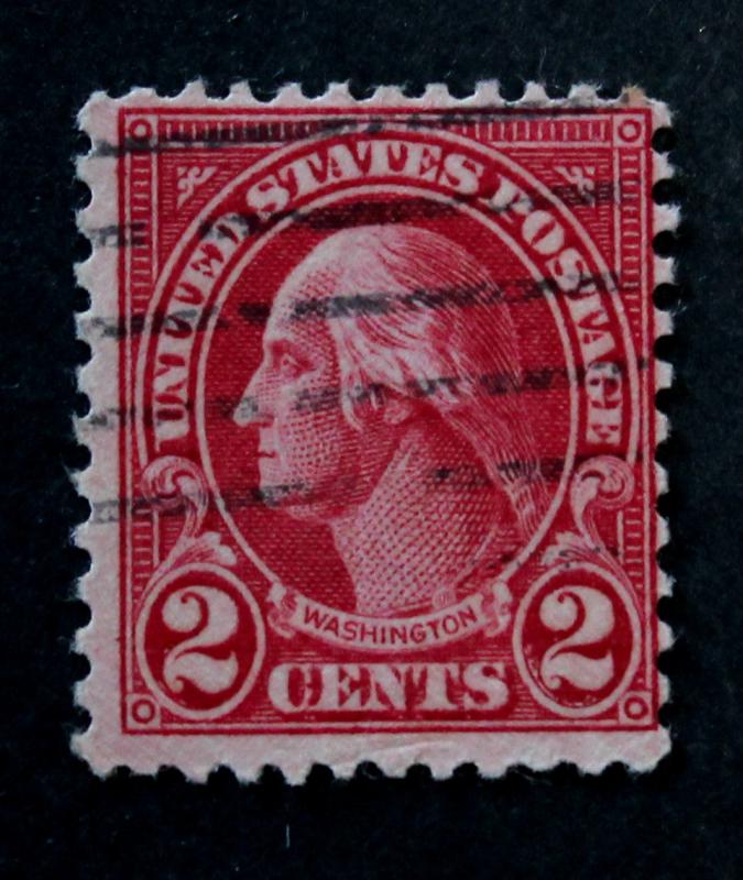 US Stamp Sc# 634A Used Machine Cancel 1928