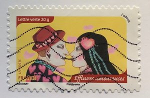 France 2014 Scott 4682 used - Sense of Smell, Effluvia Love