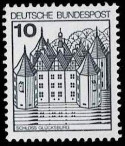 Germany 1977,Sc.#1231; - 1235 MNH coil stamps with number on the back