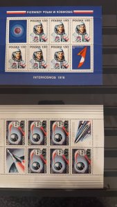 Space Stamp Collection Volume 2 of 3 [WORLD] see 64 pages [MASSIVE]