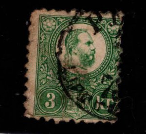 Hungary Scott 8 Used perf tips toned, nice cancel