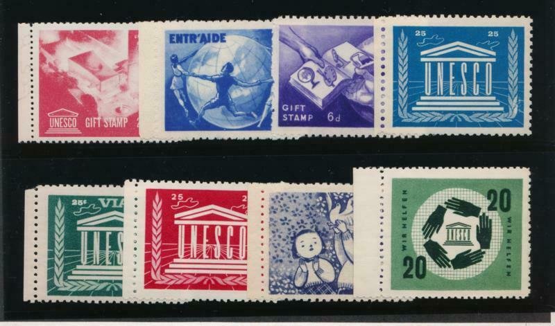 UNITED NATIONS UN GIFT STAMP SET #1 MNH CINDERELLA 1966