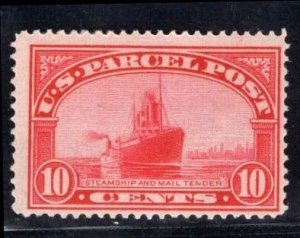 MOMEN: US STAMPS #Q6 10c PARCEL POST MINT OG NH $90 LOT #84289-6