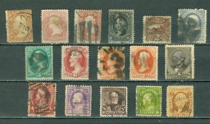 US EARLY LOT of (16)...USED...GOOD VALUES