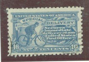 United States #E10 Used Single
