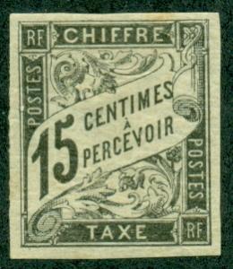 French Colonies #J7  Mint VF H  Scott $13.00