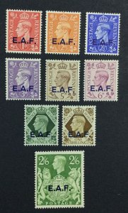 MOMEN: SOMALIA SG #S1-S9 1943-6 MINT OG 8NH/1H £60+ LOT #226453-5441