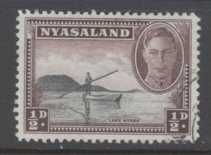 Nyasaland Scott 68 used