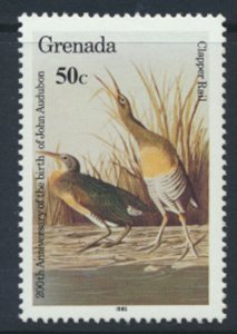 Grenada SC# 1251  MNH   SG 1378  Audubon Birds  1985 see scan /detail  