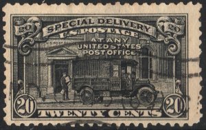 SC#E14 20¢ Special Delivery (1925) Used