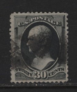 154 VF used neat bold cancel with nice color cv $ 300 ! see pic !