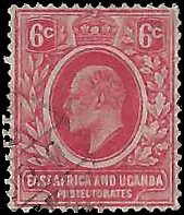 EAST AFRICA AND UGANDA   #33 USED (3)