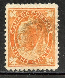 Canada # 72, Used. CV $ 21.00