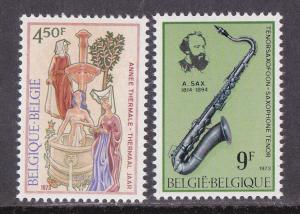 Belgium # 847 & 848, Mint Never Hinged Sets