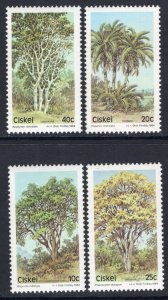 Ciskei 50-53 Trees MNH VF