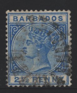 Barbados Sc#62 Used