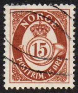 Norway Sc #418 Used