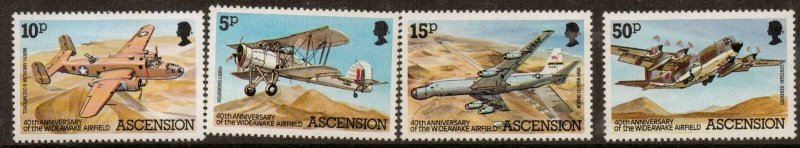 ASCENSION SG318/21 1982 WIDEAWAKE AIRPORT  MNH