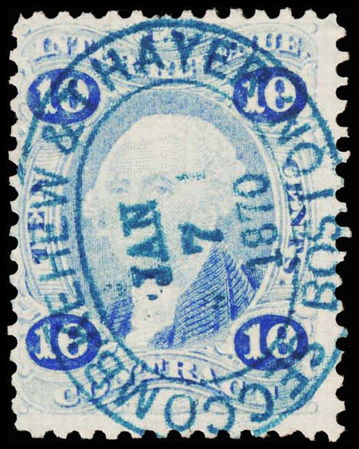 U.S. REV. FIRST ISSUE R34ce  Used (ID # 110770)