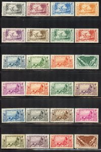 French Polynesia # 80-116, Mint and Used.