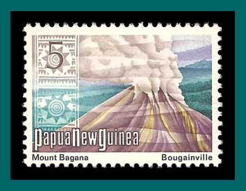 Papua New Guinea 1973 Mt. Bagana, MNH  371,SG243