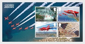 2024 Great Britain Red Arrows MS4 (Scott NA) MNH