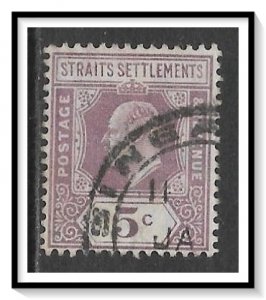 Straits Settlements #96 King Edward VII Used