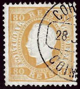 Portugal SC#44 Used F-VF SCV$30.00...Worth a close look!!