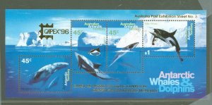 Australian Antarctic Territory #L97C  Souvenir Sheet