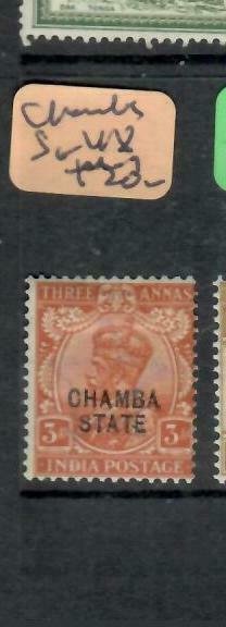 INDIA CHAMBA (PP0305B)  KGV 3A  SG 48   MOG