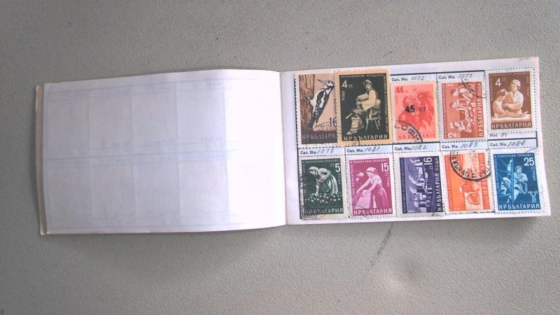 BULGARIA COLLECTION IN APPROVAL BOOK, MINT/USED