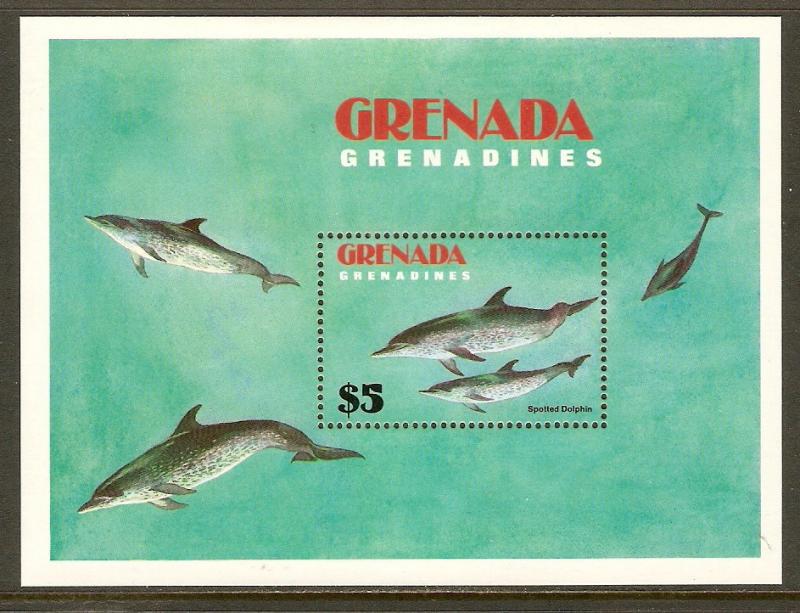 Grenada Grenadines #533 NH Spotted Dolphins SS