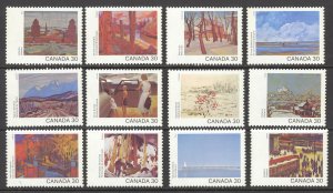 Canada Sc# 955-966 MNH 1982 30c multi Canada Day Paintings