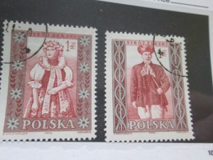 Poland #892-3 used  2023 SCV = $0.50