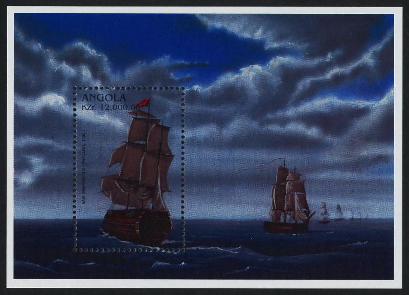 Angola 964 MNH Sailing Ship, HMS Tremendous