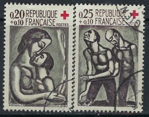 France B356-57 CTO 1961 set (ak3451)