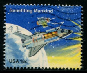 1914 18c Space Achievement, used