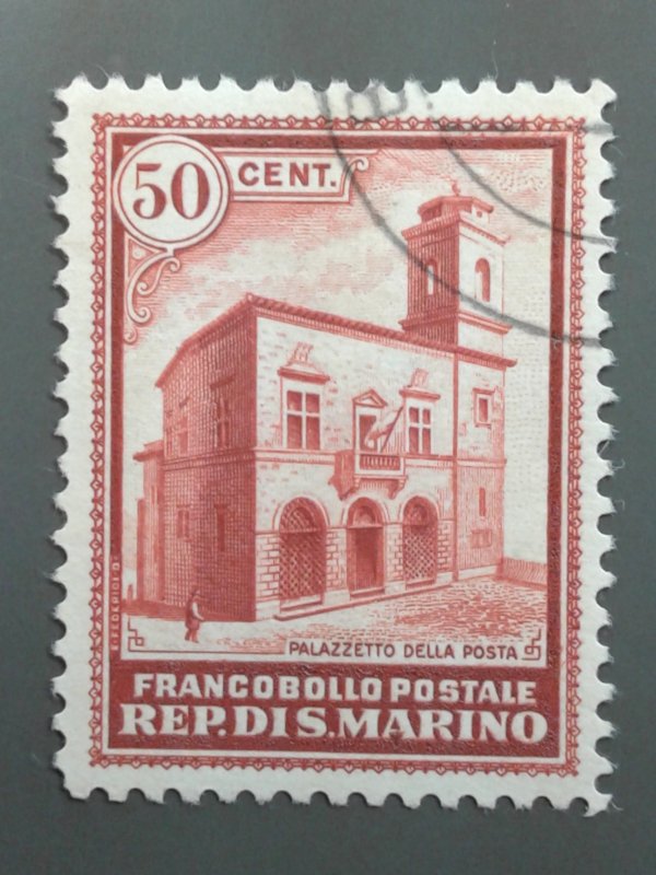 San Marino - 135 VF Used . Scott $ 25.00.