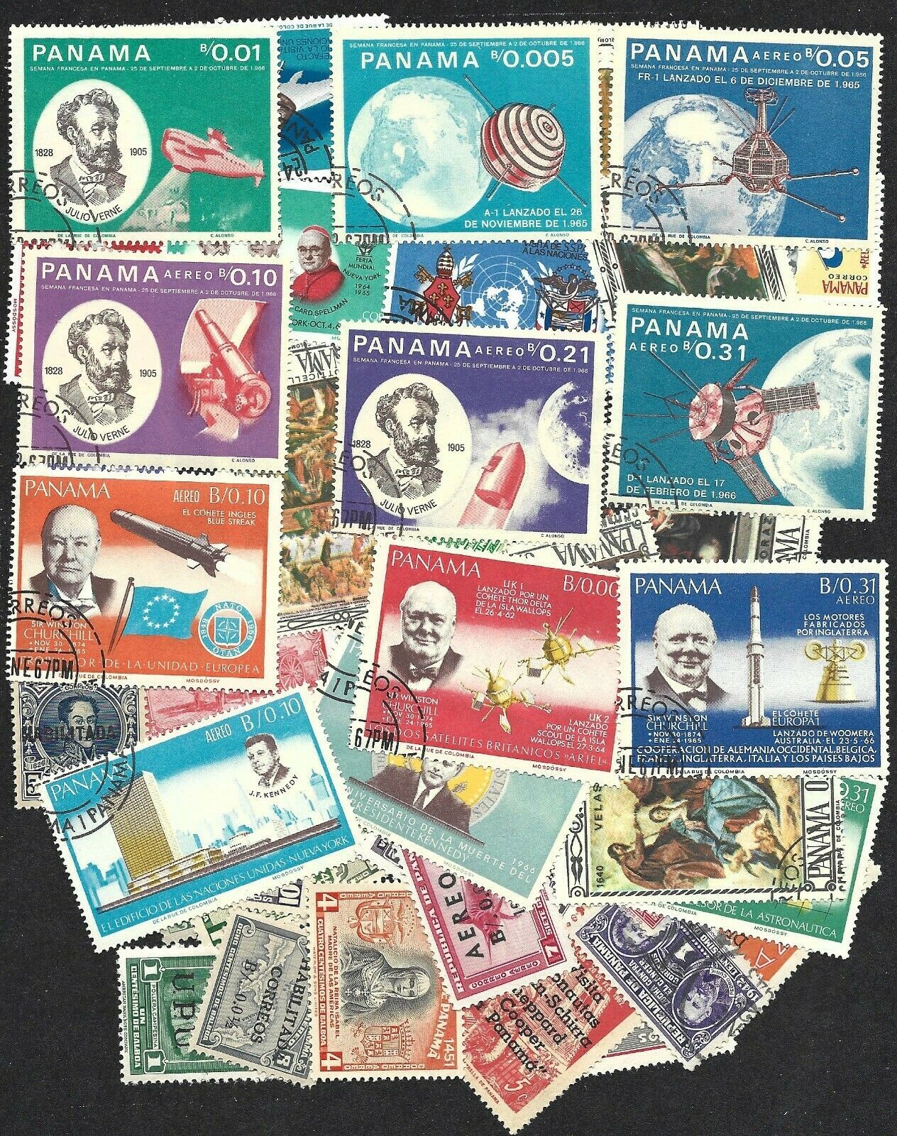 50 Different Panama Stamps Central And South America Panama Stamp Hipstamp 4658