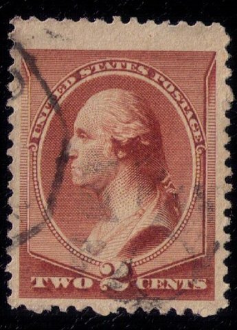 US SCOTT #210 USED F-VF