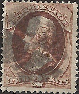 # 146 Red Brown Used FAULT Andrew Jackson