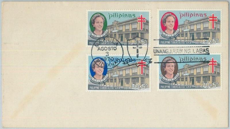 74515 - Philippines  - POSTAL HISTORY - FDC  COVER  1970 Medicine TUBERCULOSIS