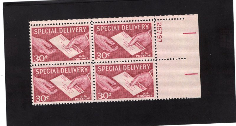 E21 Special Delivery, MNH UR-PB/4 (#25797)