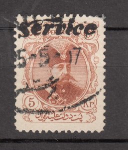 J42219 JL Stamps 1903 iran used #o16 ovpt