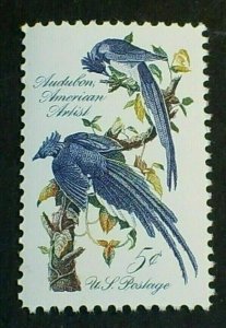 U.S. Scott 1241- John J. Audubon, Columbia Jays- MNH OG F-VF 5c 1963