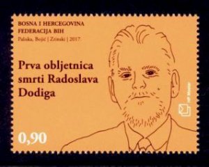 Bosnia & Herzegovina (Croat) Sc# 354 MNH Radoslav Dodig