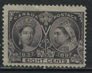 Canada QV 1897 8 cents Jubilee unused no gum