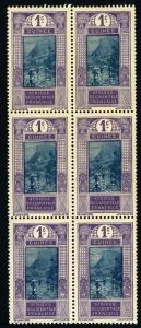 French Guinea sc#63 Unused NH Block of 6