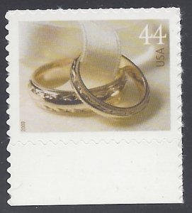 #4397 44c Wedding Rings 2009 Mint NH