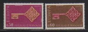 France MNH sc# 1209-10 Europa 2012CV $0.90